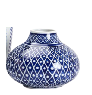 Blue & White Vase