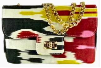 Brooke Bag - Yellow, Red & Black