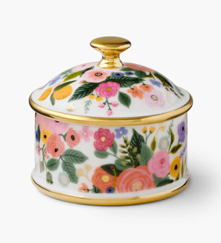 Garden Party Porcelain Box