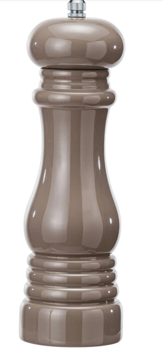 Enameled Rubberwood Salt/Pepper Mill