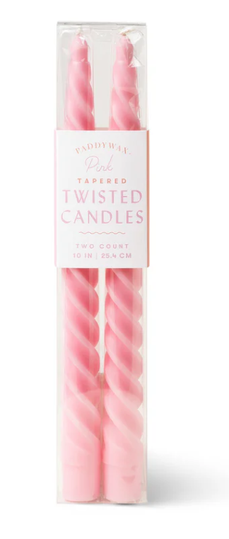 Twisted Taper Candles