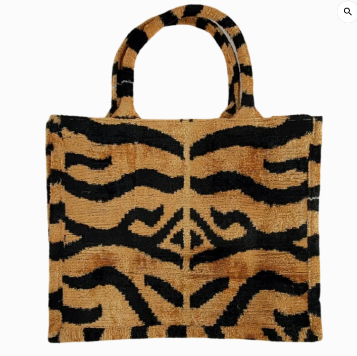 Tiger Print Harper Tote