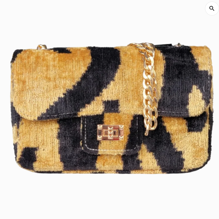 Tiger Print Purse