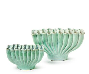 Celadon Ceramic Vase - Mint