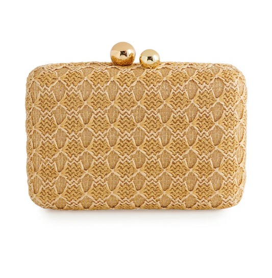 Gold Natural Minaudiere