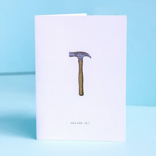 Nailed It Greeting Card