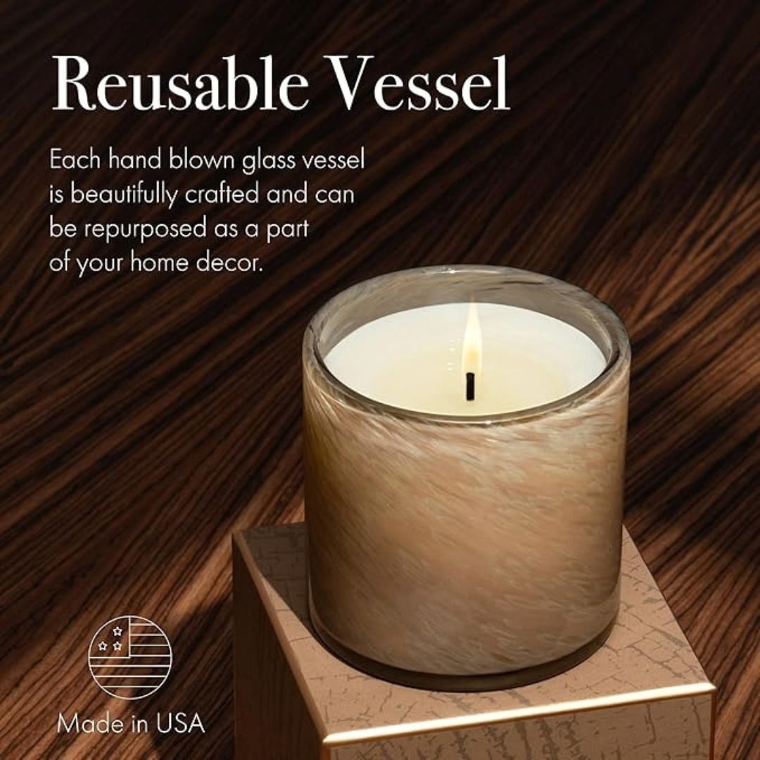 Pumpkin Seed & Sandalwood Candle - 15.5oz