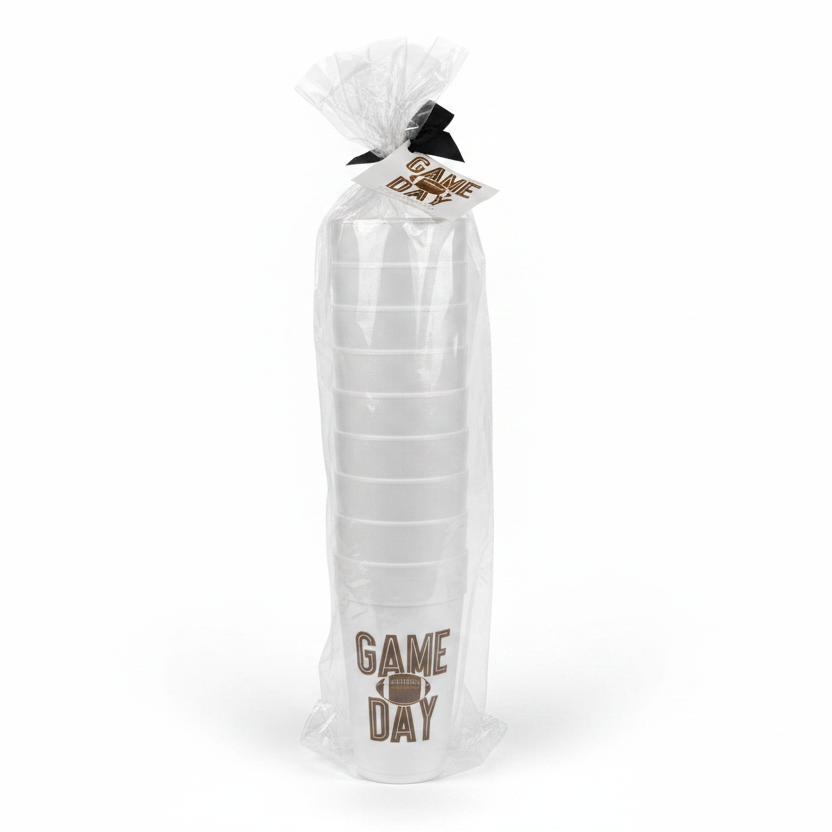 Gameday Styrofoam Cups