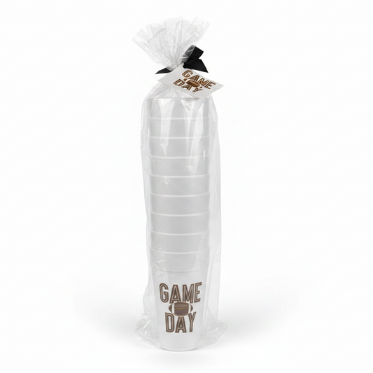 Gameday Styrofoam Cups