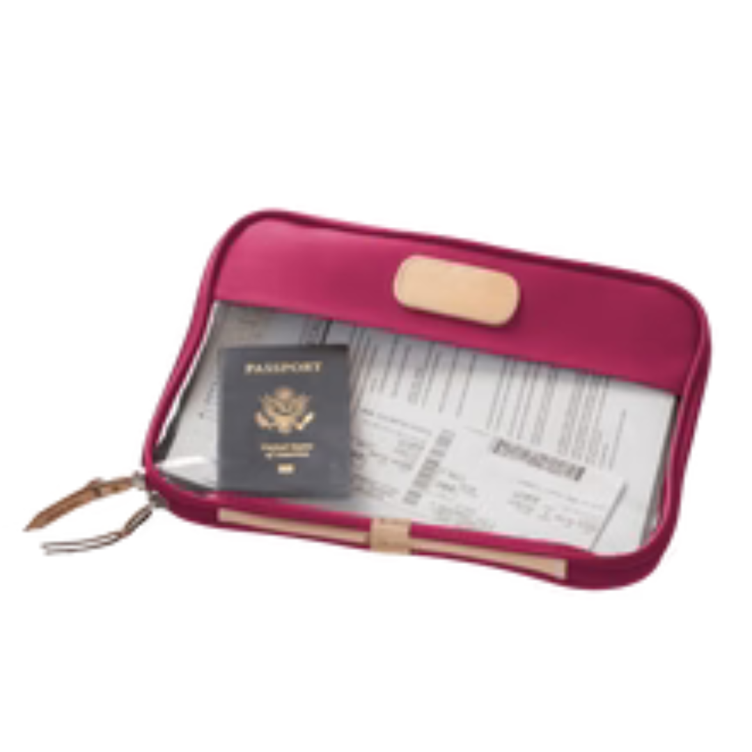 Jon Hart Clear Folio | Available in Multiple Colors