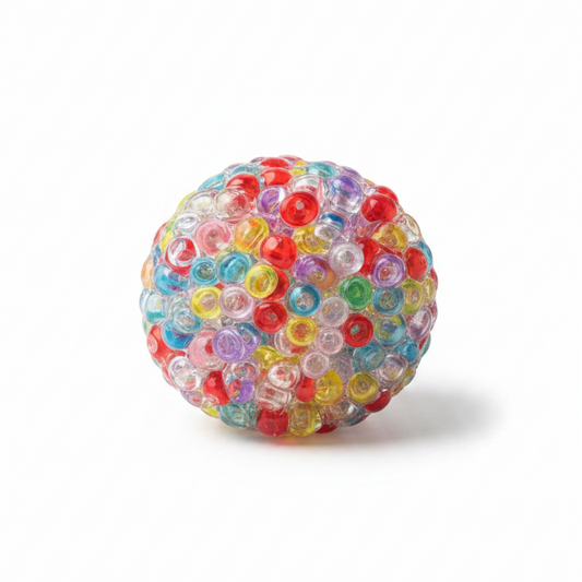 Multicolored Beads Squishy Toy