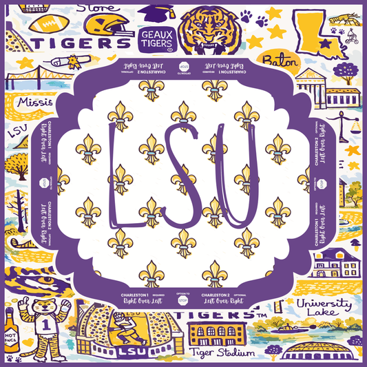 Baton Rouge Mahjong Mat