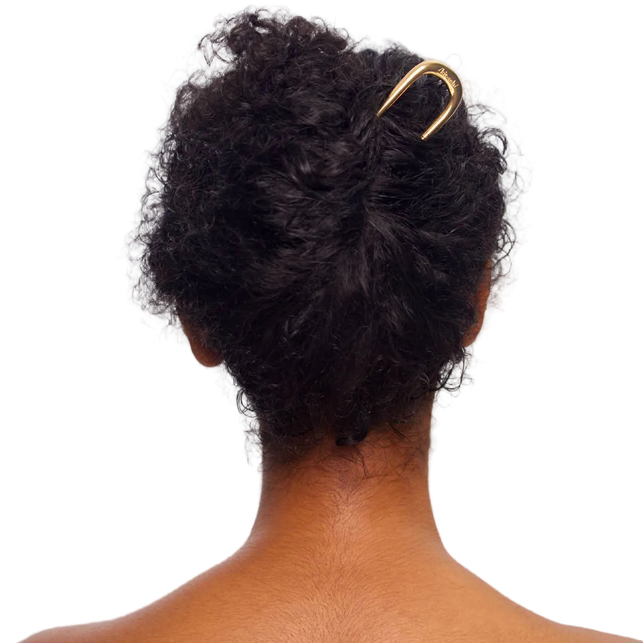 Gold Metal French Hair Pin