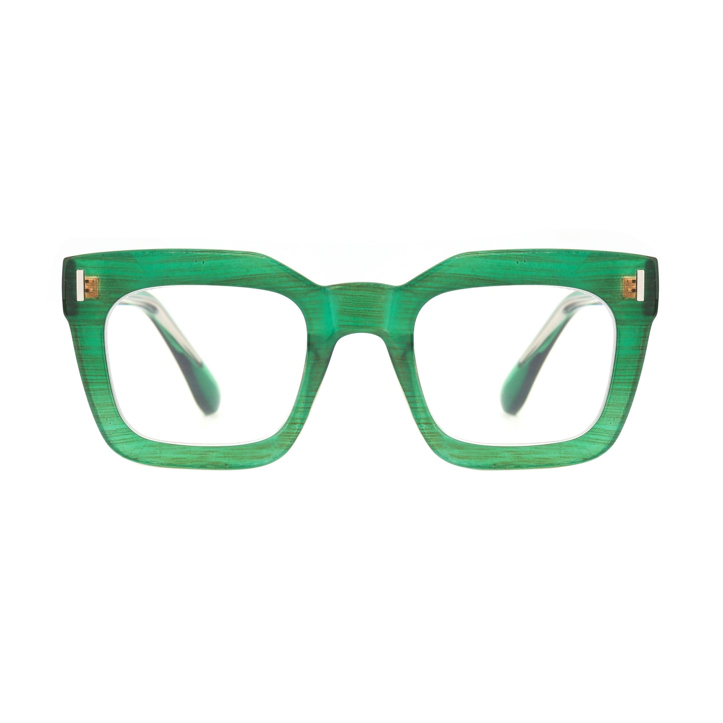 RUMI - Green and Brown Stripes - Progressive Blue Light