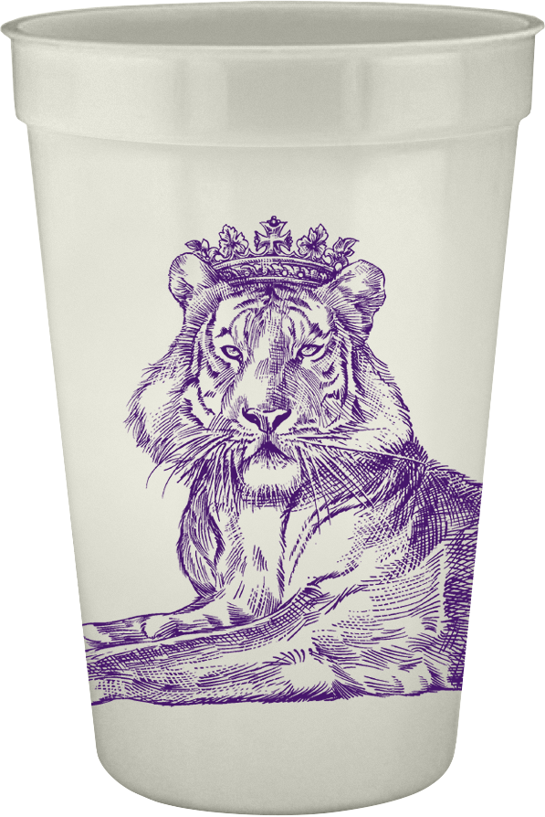 Royal Tiger 16oz Pearlized Cups