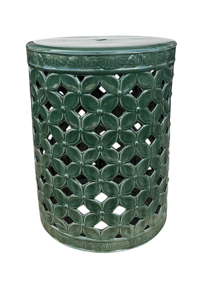 Cherise Garden Stool Teal