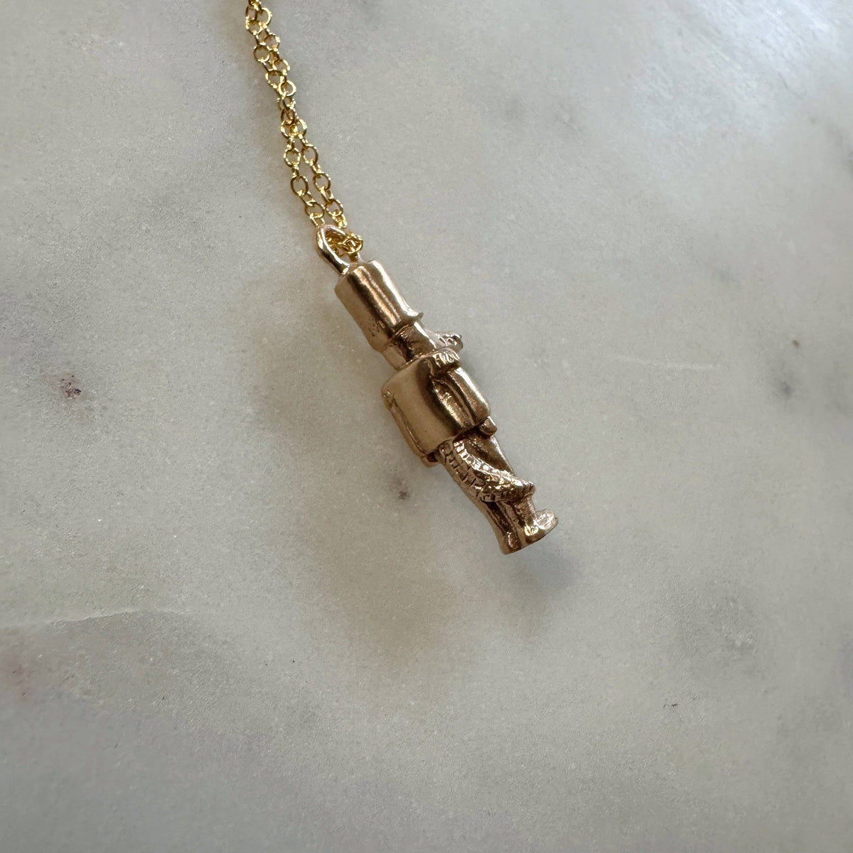 ALLIGATOR NUTCRACKER PENDANT