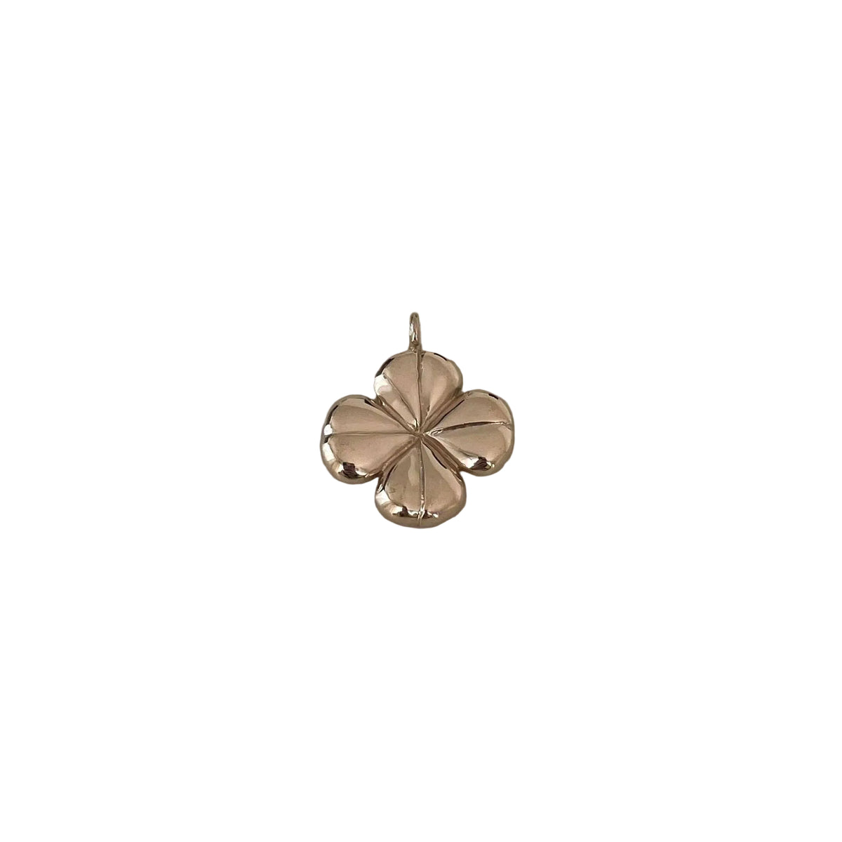 FOUR LEAF CLOVER PENDANT — LARGE