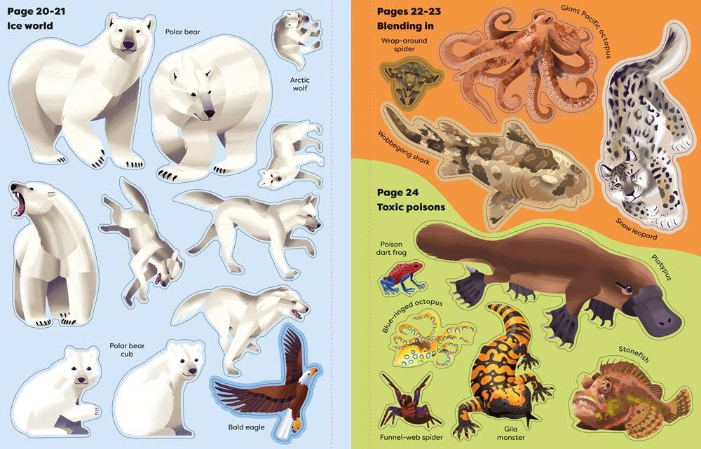 Big Sticker Book of Deadly Animals