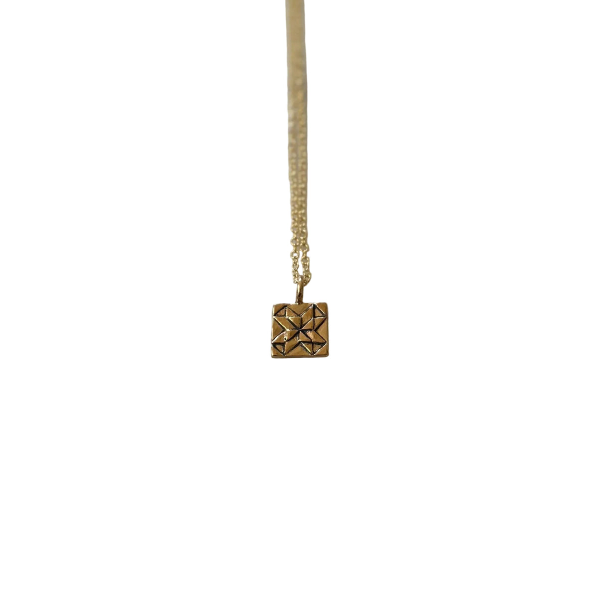 QUILT SQUARE PENDANT