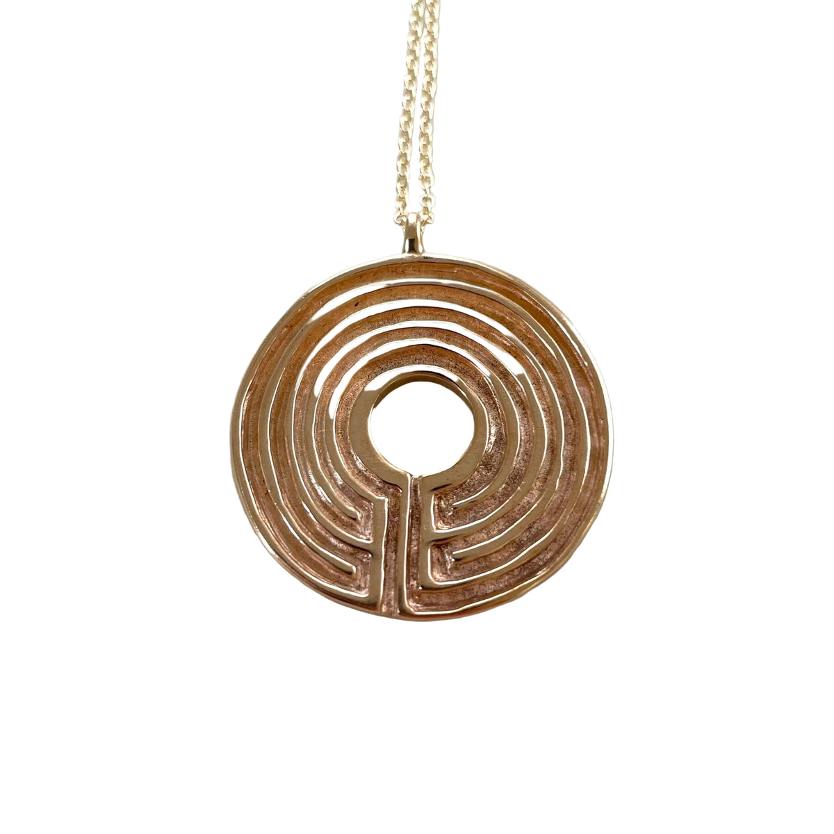 LABYRINTH PENDANT — LARGE