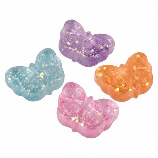Glittery Butterfly Sugar Squishers