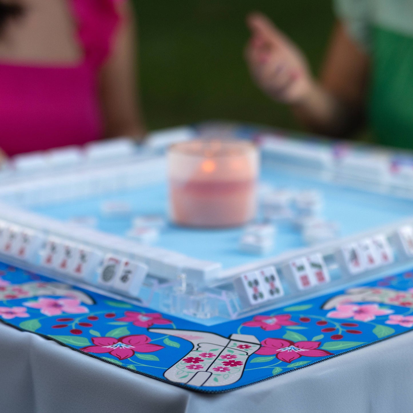 Blue Cowboy Boot Mat