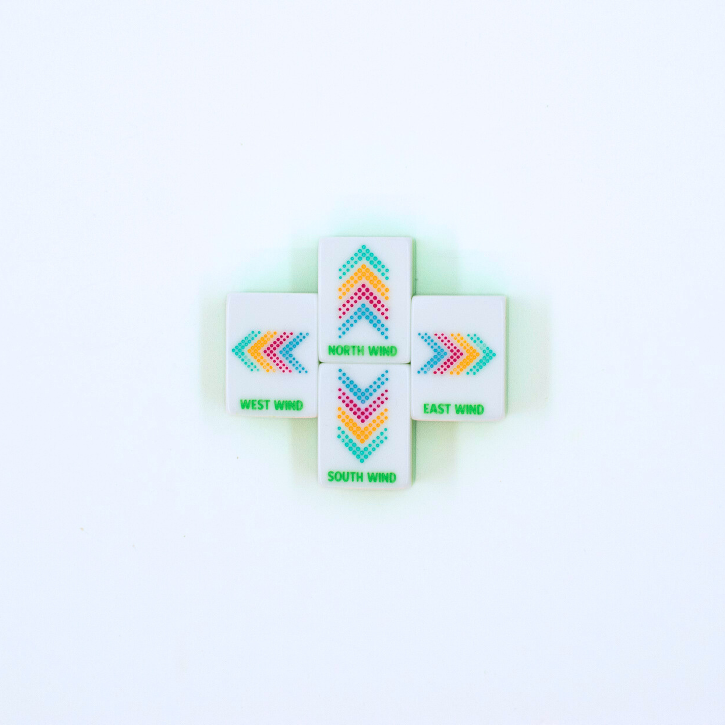 Crystal Confetti Lemon-Lime 1.25" x 0.9" x 0.7"