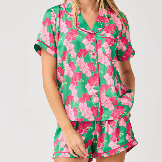 Charlotte Orchid Reverie - Short Set