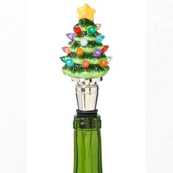 Light-Up Tree Bottle Stopper