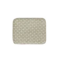 Citrus Wicker Tidbit Tray