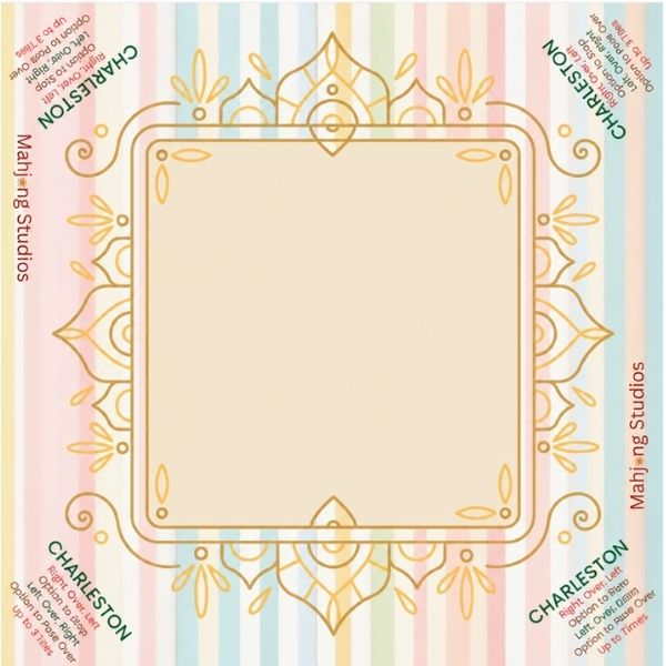 Pastel Luxe Mahjong Mat 33 x 33