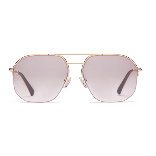 Muse Progressives- Gold with Pink Lenses