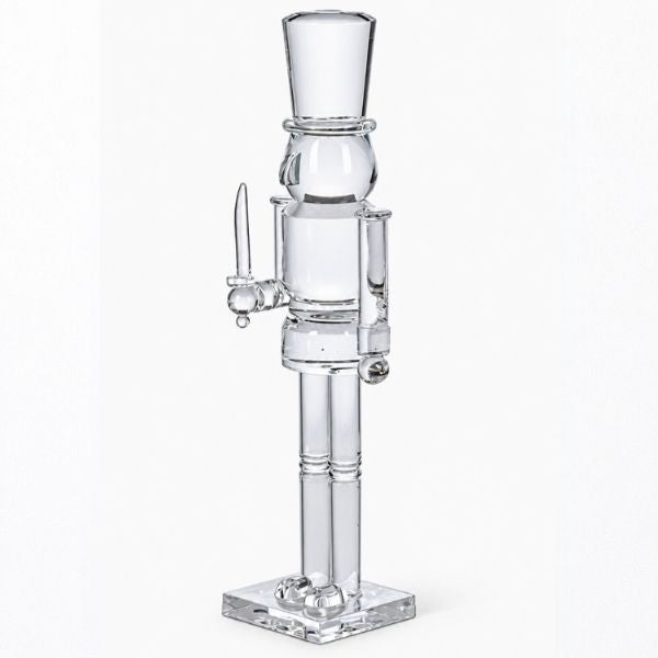 Clear Acrylic Nutcracker