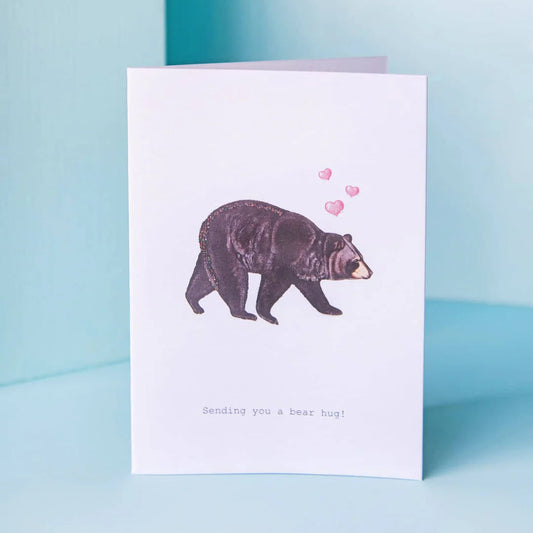 Bear Hug Greeting Card