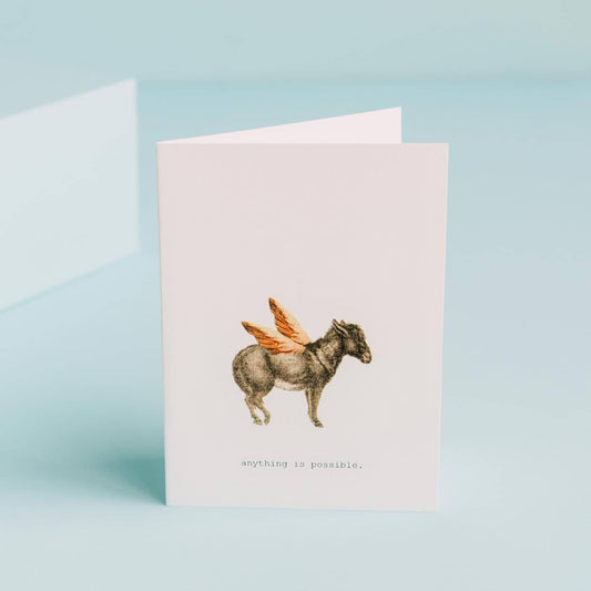 Anything's Possible Greeting Card