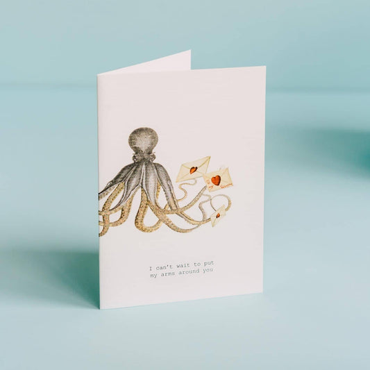 Can't Wait (Arms Around You) Greeting Card